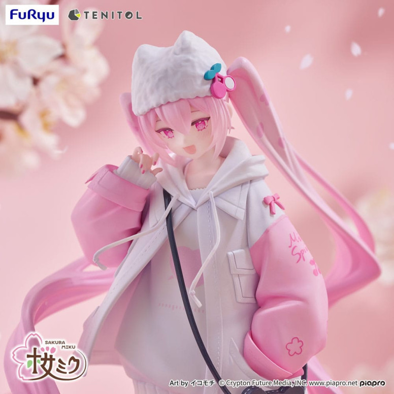 Furyu - Tenitol Sakura Miku Cool style [petit]