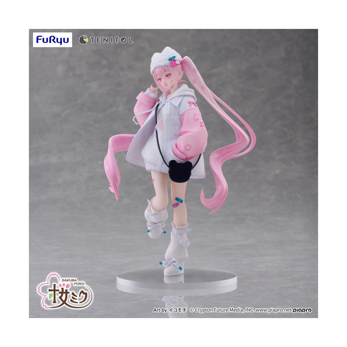 Furyu - Tenitol Sakura Miku Cool style [petit]