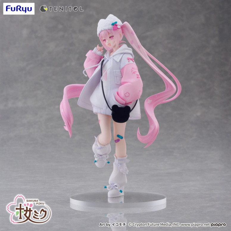 Furyu - Tenitol Sakura Miku Cool style [petit]