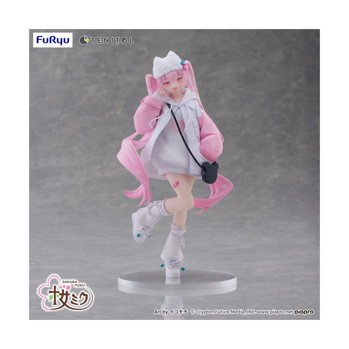 Furyu - Tenitol Sakura Miku Cool style [petit]