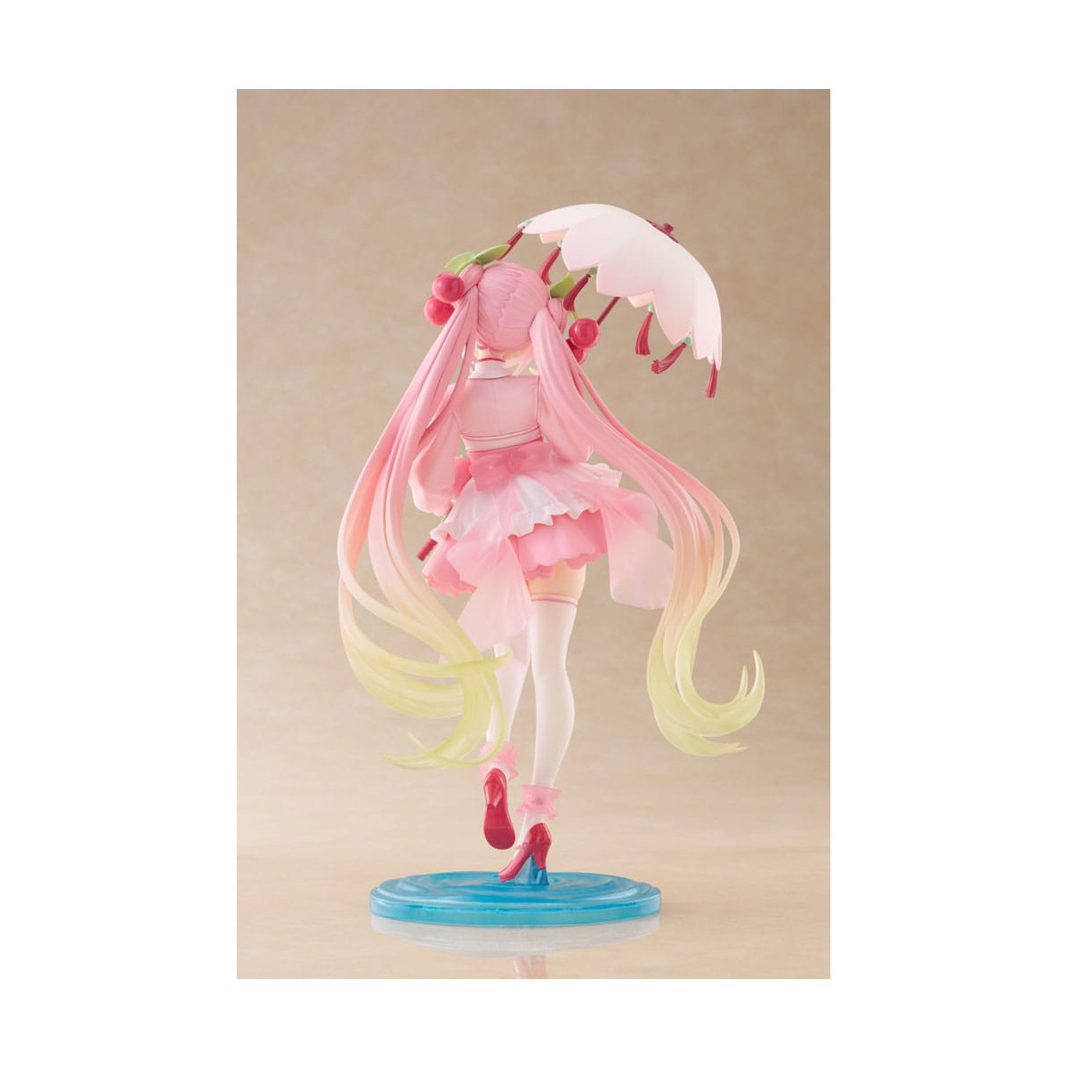 Taito AMP Fig - Hatsune Miku - SAKURA MIKU LANTERN VER. Figurina