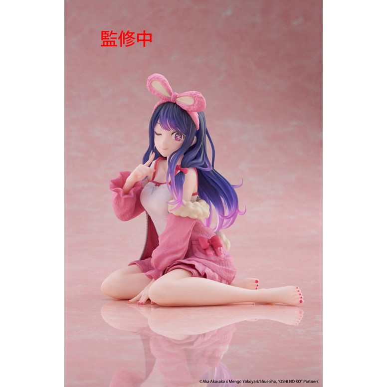 Taito - Figurina da scrivania Ai (versione Rabbit Room Wear) - Oshi no Ko