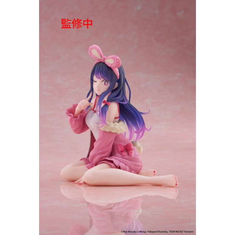 Taito - Figurina da scrivania Ai (versione Rabbit Room Wear) - Oshi no Ko
