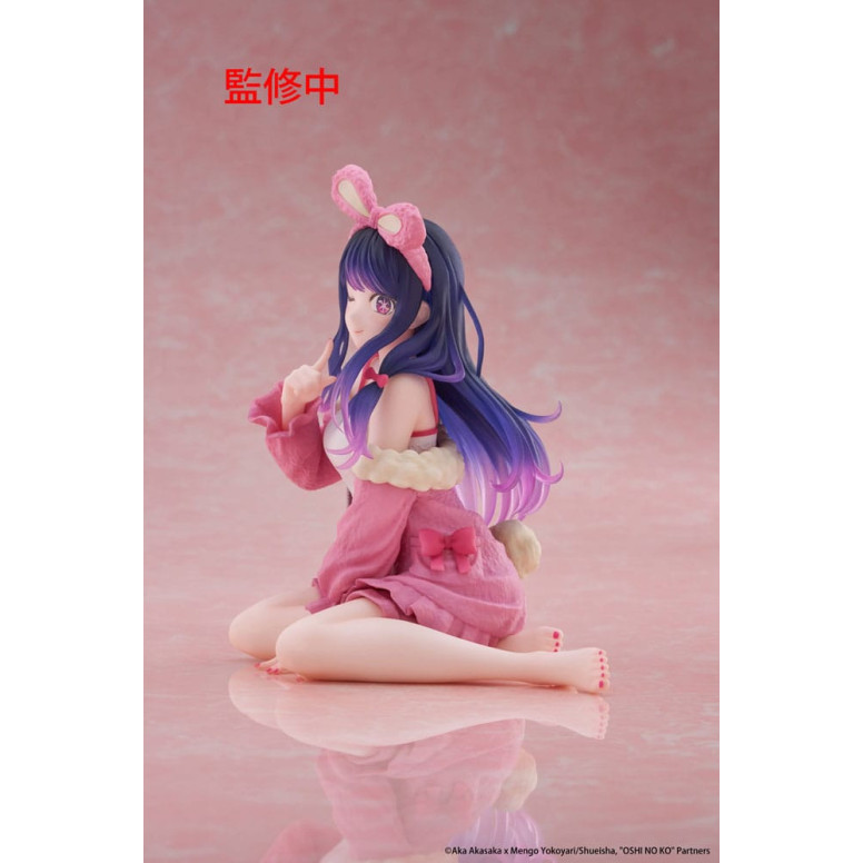 Taito - Figurina da scrivania Ai (versione Rabbit Room Wear) - Oshi no Ko