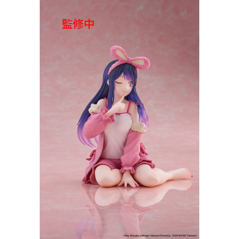 Taito - Figurina da scrivania Ai (versione Rabbit Room Wear) - Oshi no Ko