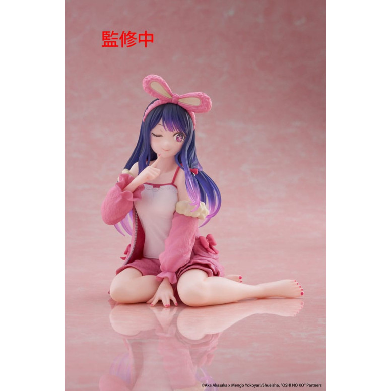 Taito - Figurina da scrivania Ai (versione Rabbit Room Wear) - Oshi no Ko