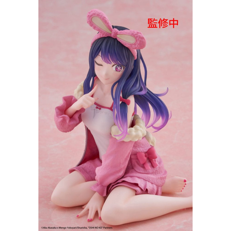 Taito - Figurina da scrivania Ai (versione Rabbit Room Wear) - Oshi no Ko