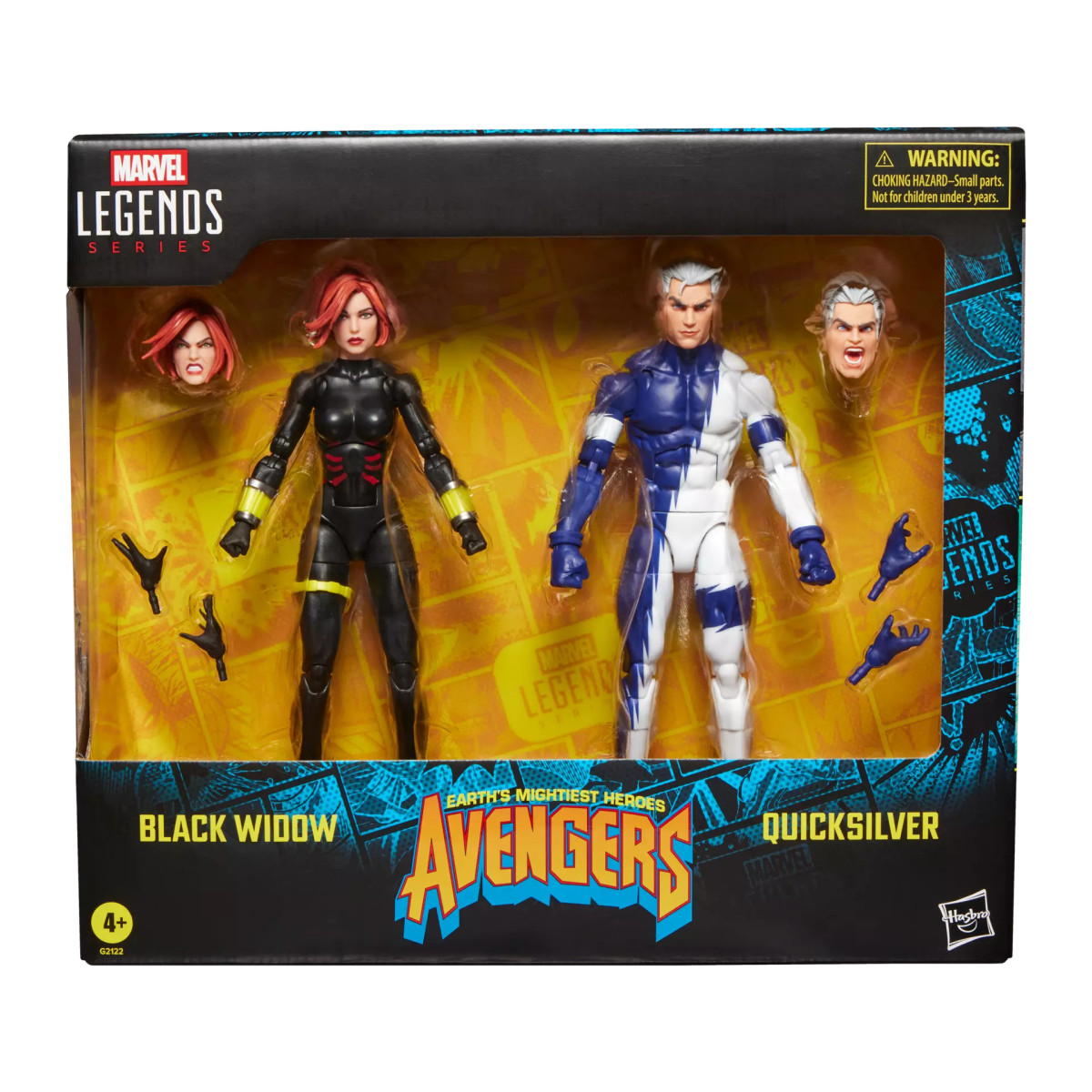Marvel Legends - Black Widow e Quicksilver