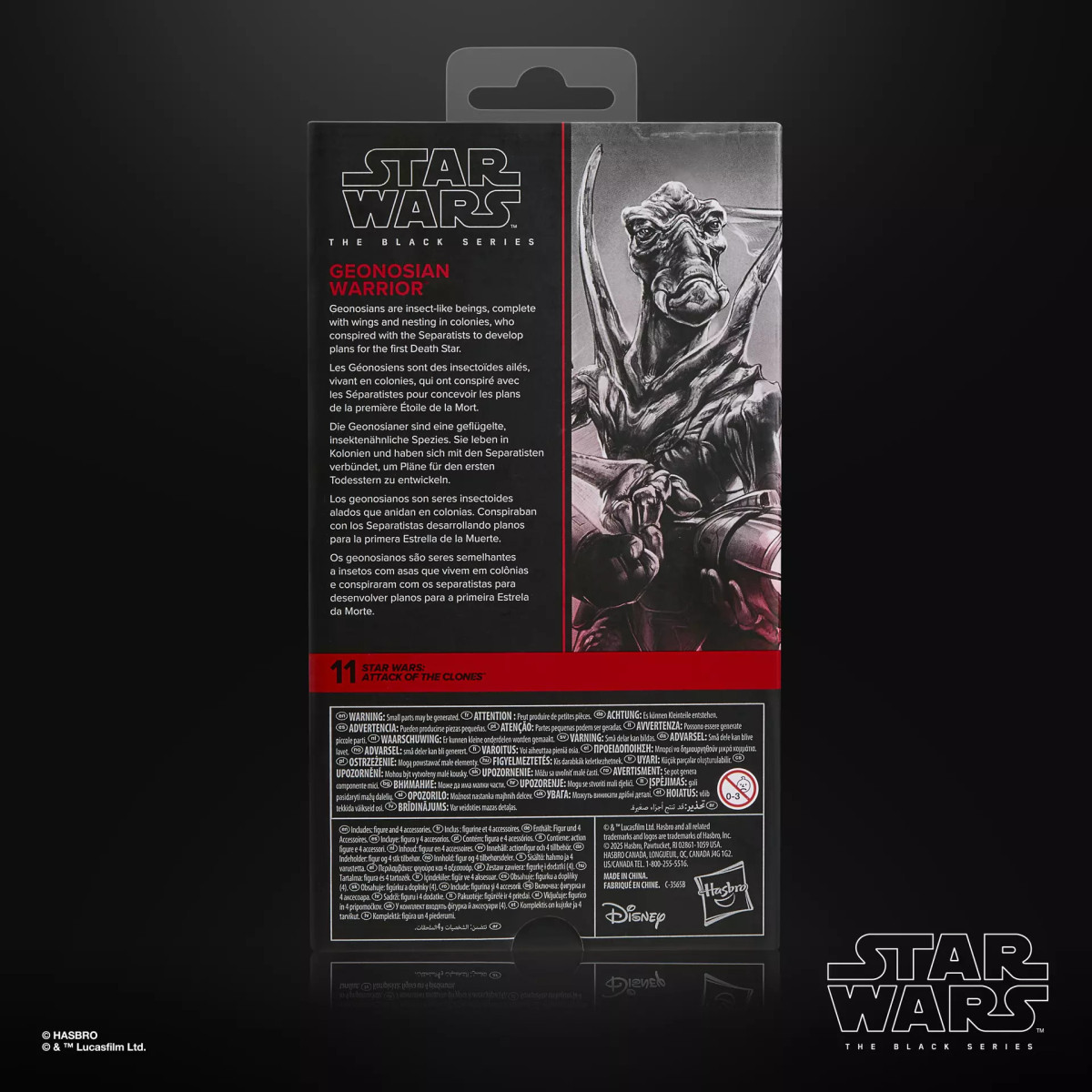Star Wars Black Series - Guerriero geonosiano - L'attacco dei cloni