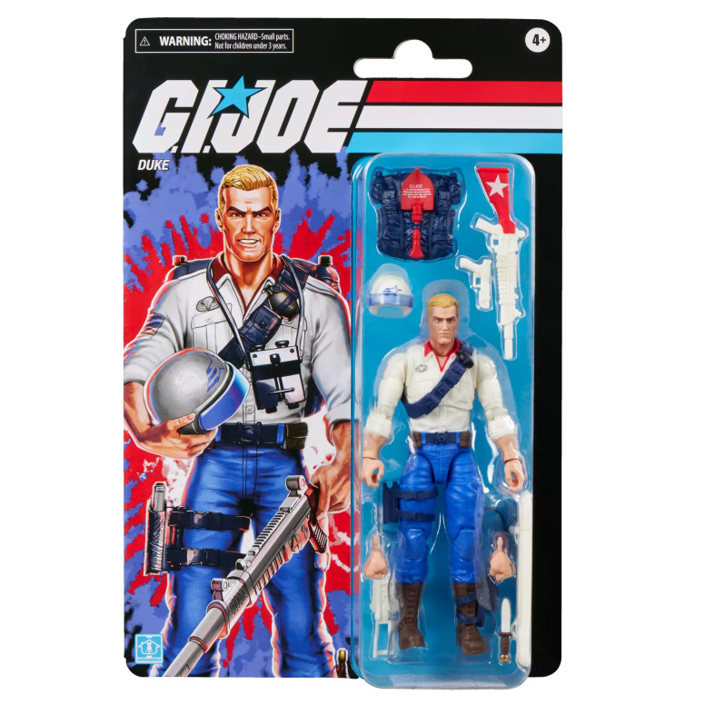 Hasbro G.I.JOE Serie Classified - USA Duke Retro in confezione originale