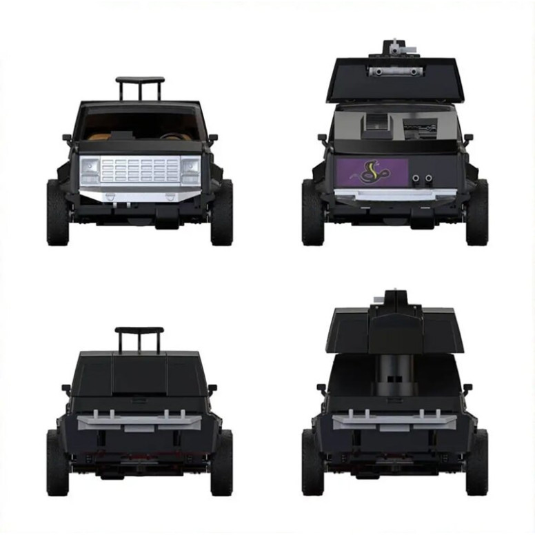 I sudditi fedeli - M.A.S.K. Ondata 2 - Cliff Dagger con Jackhammer AAV (Armored Assault Vehicle)