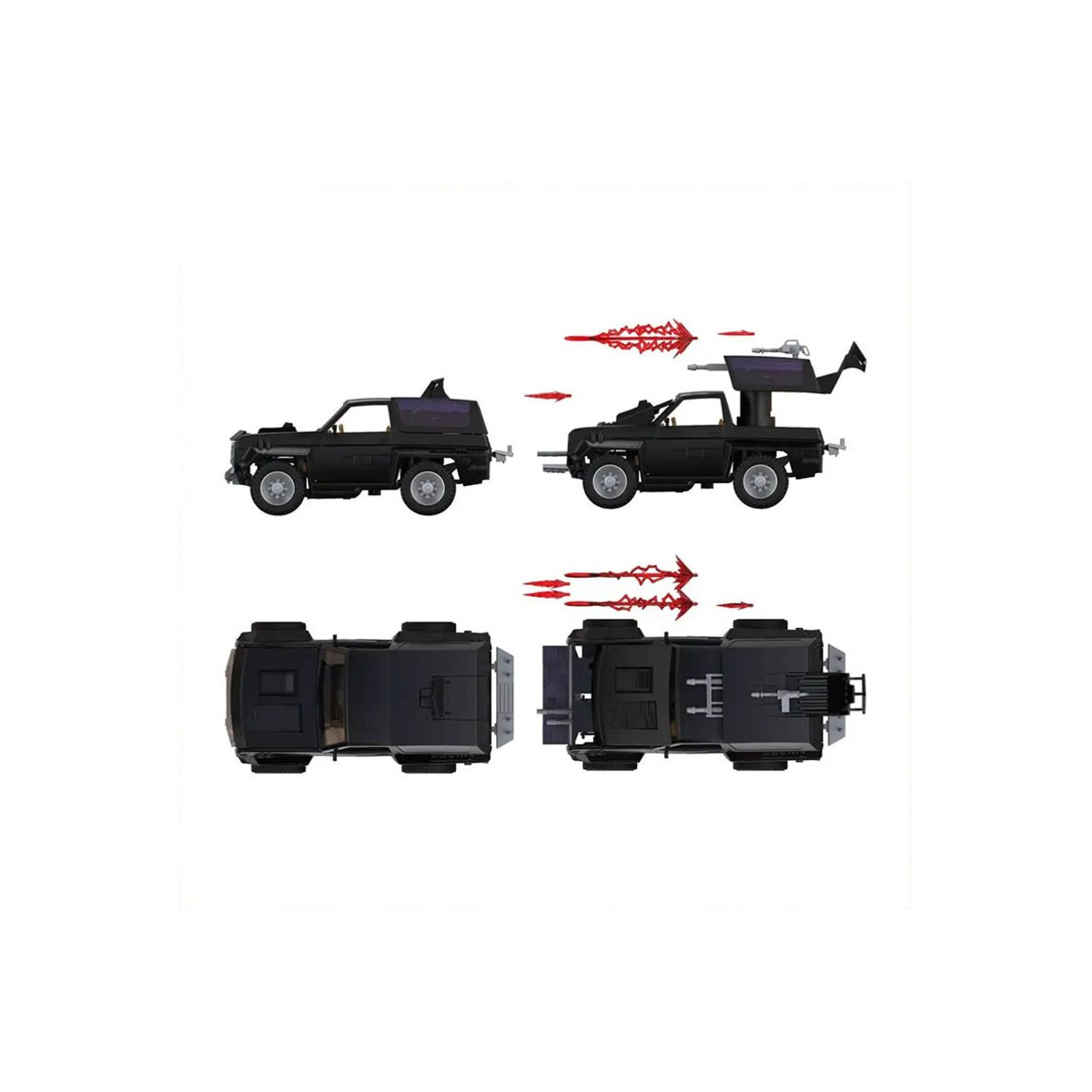 I sudditi fedeli - M.A.S.K. Ondata 2 - Cliff Dagger con Jackhammer AAV (Armored Assault Vehicle)
