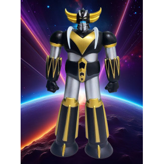 HL Pro - Goldrake (Grendizer) Mini Metal Fabbrica Black & Gold Figurina da collezione esclusiva - Ufo Robot Grendizer