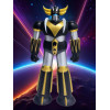 HL Pro - Goldrake (Grendizer) Mini Metal Fabbrica Black & Gold Figurina da collezione esclusiva - Ufo Robot Grendizer