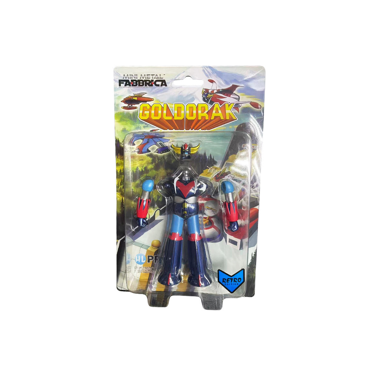 HL Pro - Goldrake (Grendizer) Mini Metal Fabbrica Retro Edition - Ufo Robot Grendizer