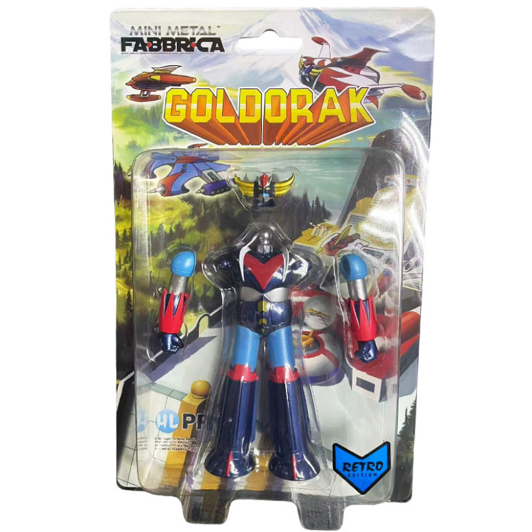 HL Pro - Goldrake (Grendizer) Mini Metal Fabbrica Retro Edition - Ufo Robot Grendizer
