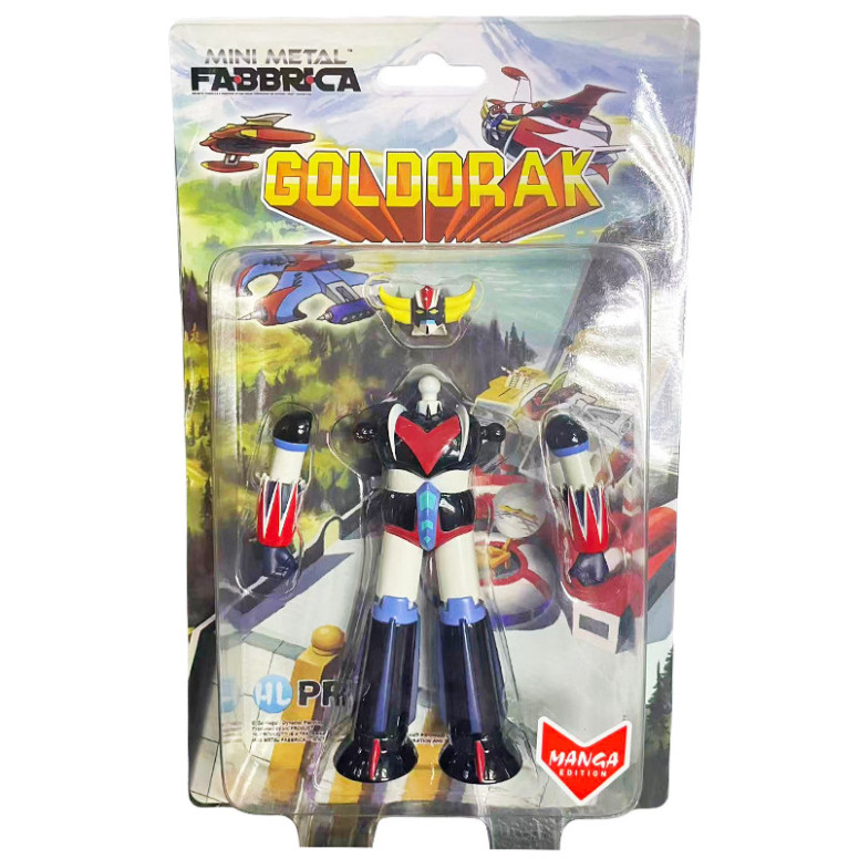 HL Pro - Goldrake (Grendizer) Mini Metal Fabbrica Edizione " Manga " - Ufo Robot Grendizer