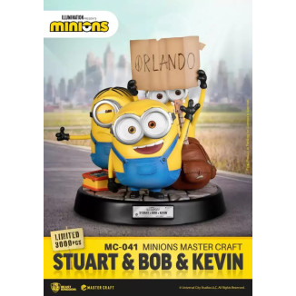 Beast Kingdom Illuminazione - Master Craft Stuart, Bob e Kevin - Minions