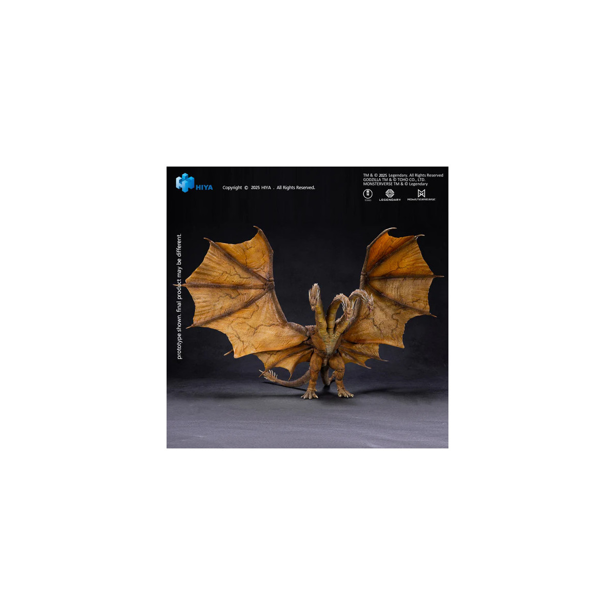HIYA TOYS - Serie Exquisite Basic 1/12 - King Ghidorah 2.0 - Godzilla King of the Monsters (2019)