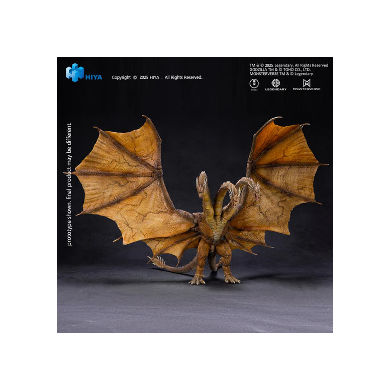 HIYA TOYS - Serie Exquisite Basic 1/12 - King Ghidorah 2.0 - Godzilla King of the Monsters (2019)