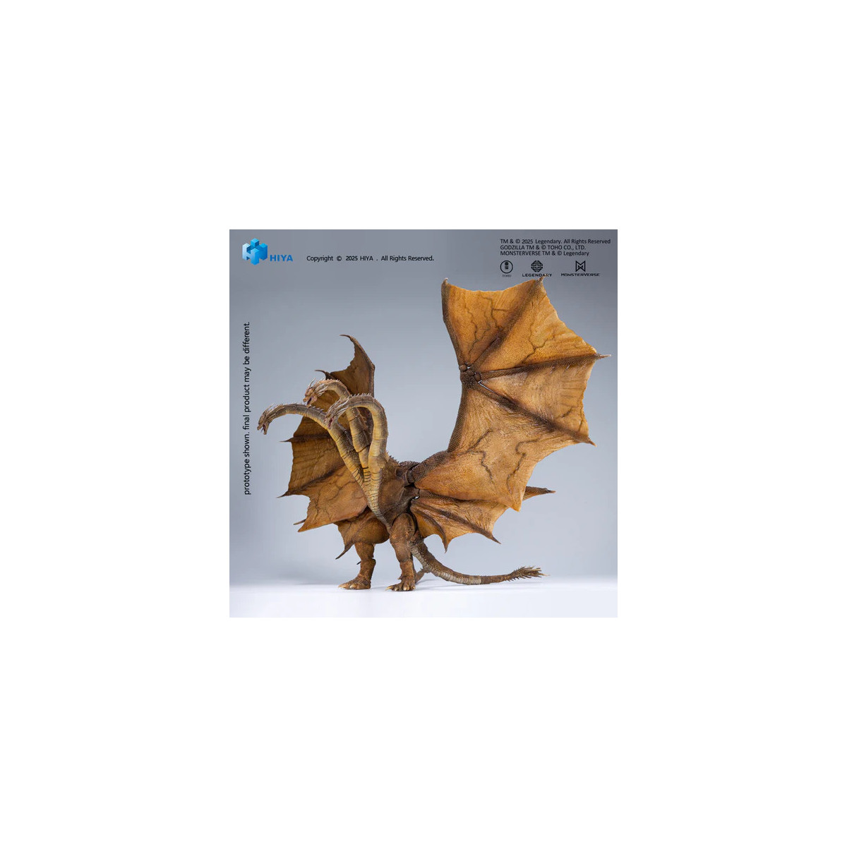 HIYA TOYS - Serie Exquisite Basic 1/12 - King Ghidorah 2.0 - Godzilla King of the Monsters (2019)
