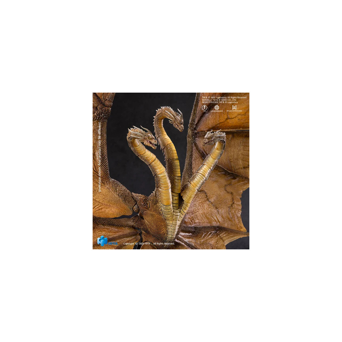HIYA TOYS - Serie Exquisite Basic 1/12 - King Ghidorah 2.0 - Godzilla King of the Monsters (2019)