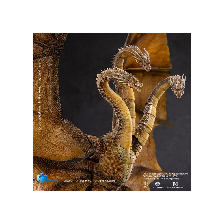 HIYA TOYS - Serie Exquisite Basic 1/12 - King Ghidorah 2.0 - Godzilla King of the Monsters (2019)