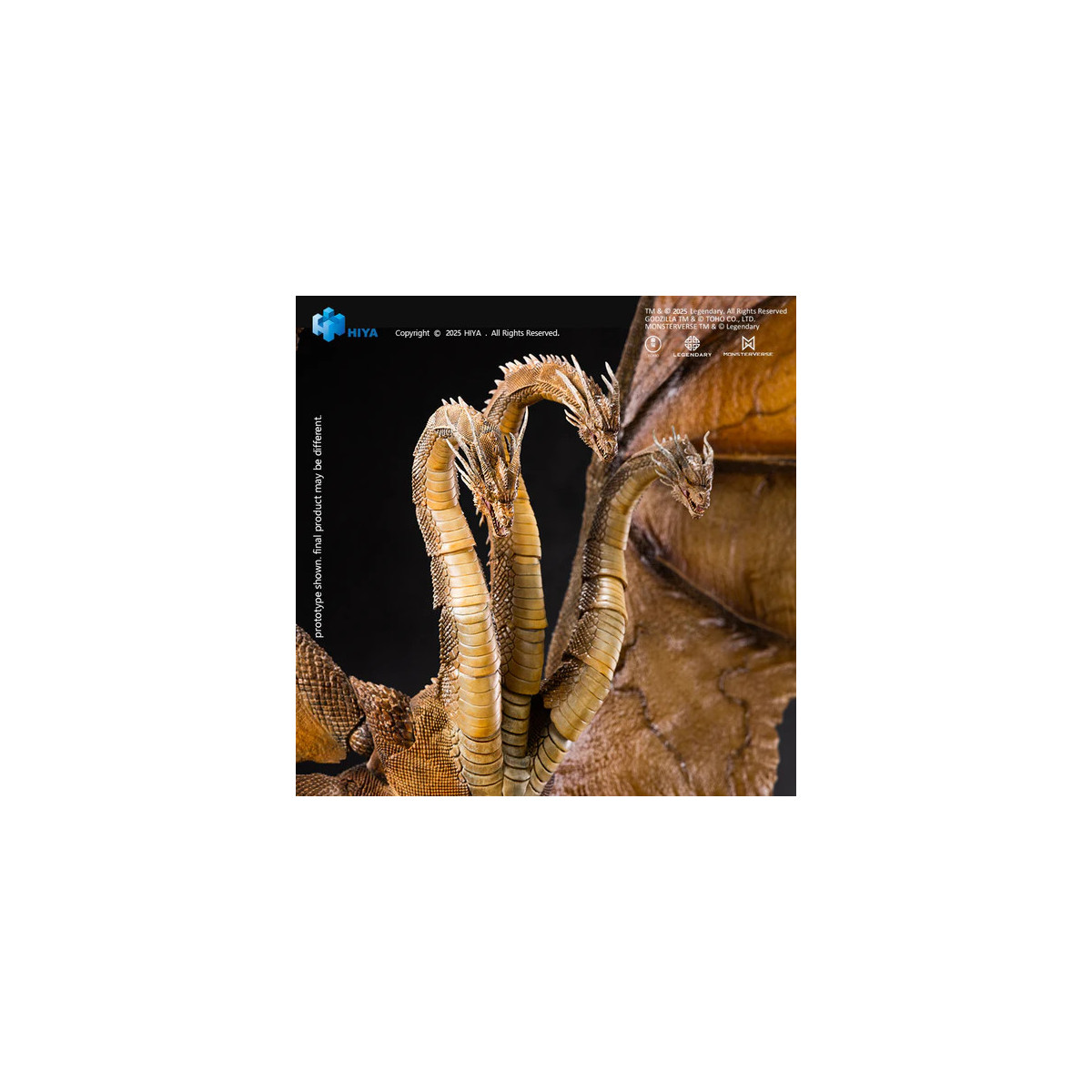 HIYA TOYS - Serie Exquisite Basic 1/12 - King Ghidorah 2.0 - Godzilla King of the Monsters (2019)
