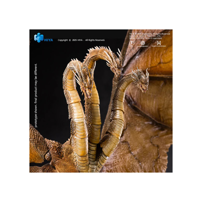HIYA TOYS - Serie Exquisite Basic 1/12 - King Ghidorah 2.0 - Godzilla King of the Monsters (2019)