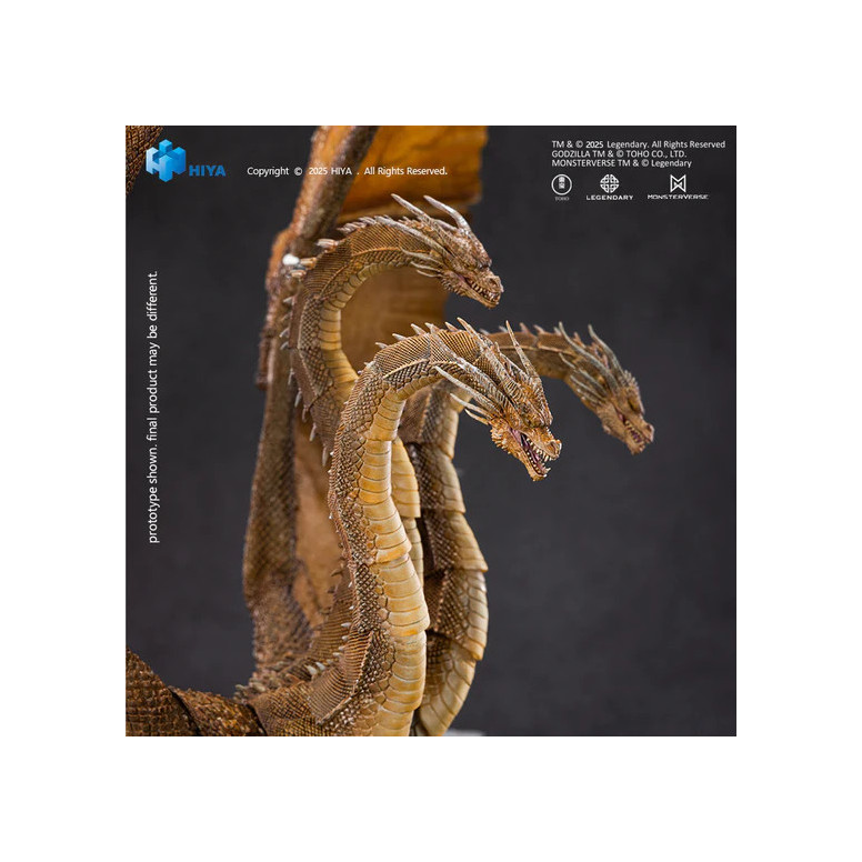 HIYA TOYS - Serie Exquisite Basic 1/12 - King Ghidorah 2.0 - Godzilla King of the Monsters (2019)