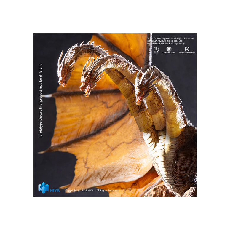 HIYA TOYS - Serie Exquisite Basic 1/12 - King Ghidorah 2.0 - Godzilla King of the Monsters (2019)