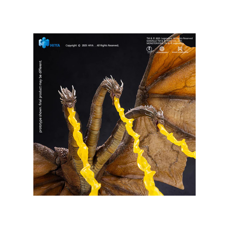 HIYA TOYS - Serie Exquisite Basic 1/12 - King Ghidorah 2.0 - Godzilla King of the Monsters (2019)