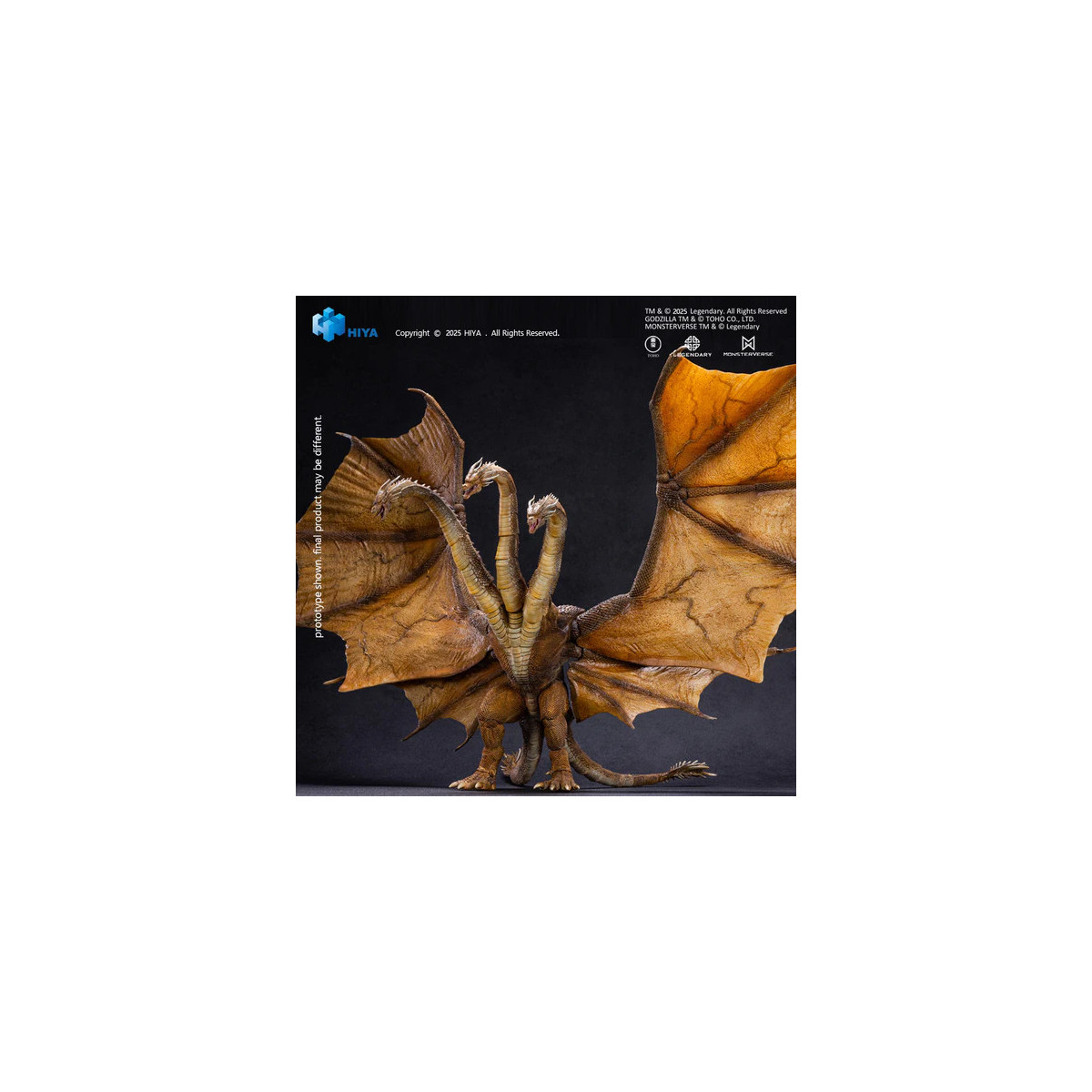 HIYA TOYS - Serie Exquisite Basic 1/12 - King Ghidorah 2.0 - Godzilla King of the Monsters (2019)