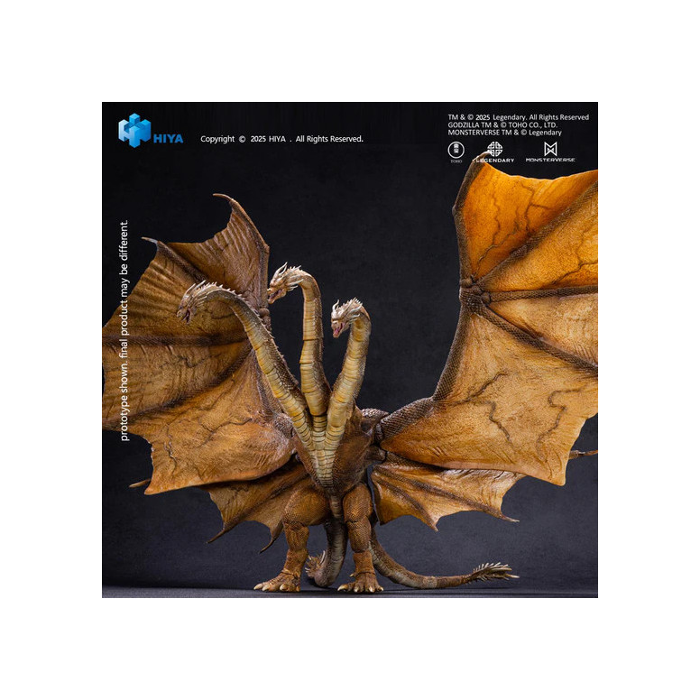 HIYA TOYS - Serie Exquisite Basic 1/12 - King Ghidorah 2.0 - Godzilla King of the Monsters (2019)