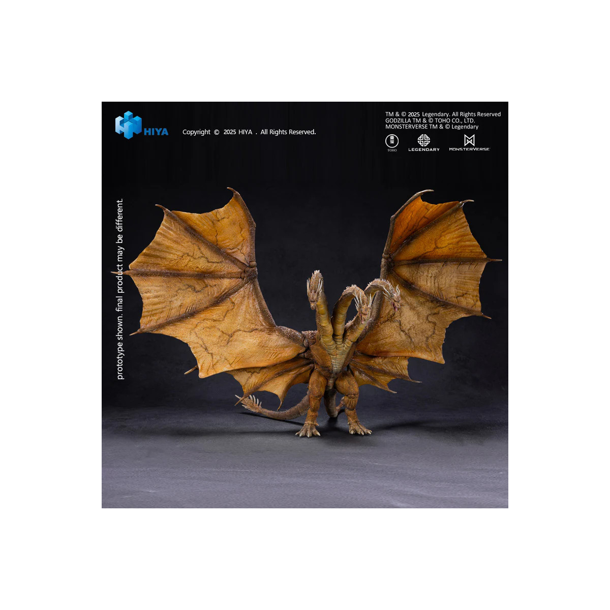 HIYA TOYS - Serie Exquisite Basic 1/12 - King Ghidorah 2.0 - Godzilla King of the Monsters (2019)