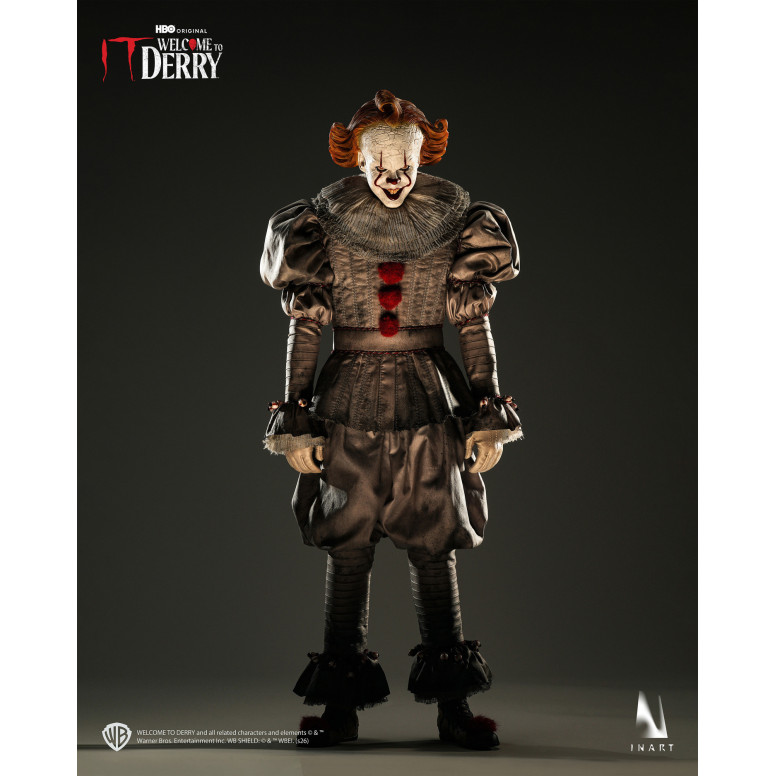 INART - Figurina da collezione Pennywise in scala 1/6 - IT: Benvenuti a Derry - Stagione 1