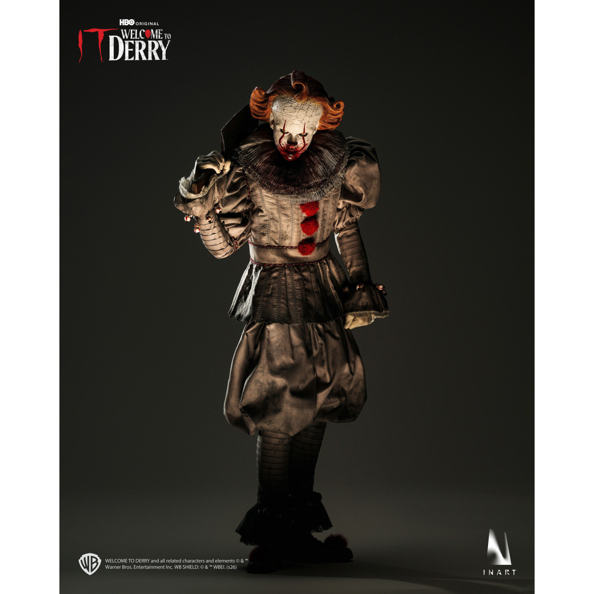 INART - Figurina da collezione Pennywise in scala 1/6 - IT: Benvenuti a Derry - Stagione 1