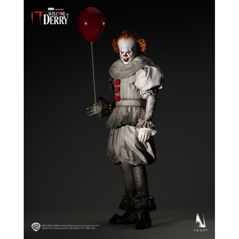 INART - Figurina da collezione Pennywise in scala 1/6 - IT: Benvenuti a Derry - Stagione 1