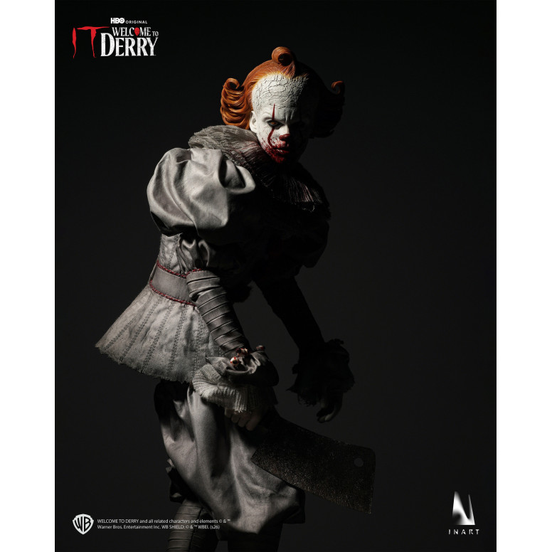INART - Figurina da collezione Pennywise in scala 1/6 - IT: Benvenuti a Derry - Stagione 1