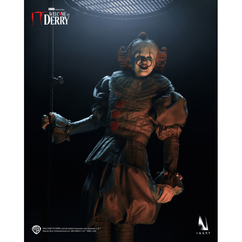 INART - Figurina da collezione Pennywise in scala 1/6 - IT: Benvenuti a Derry - Stagione 1