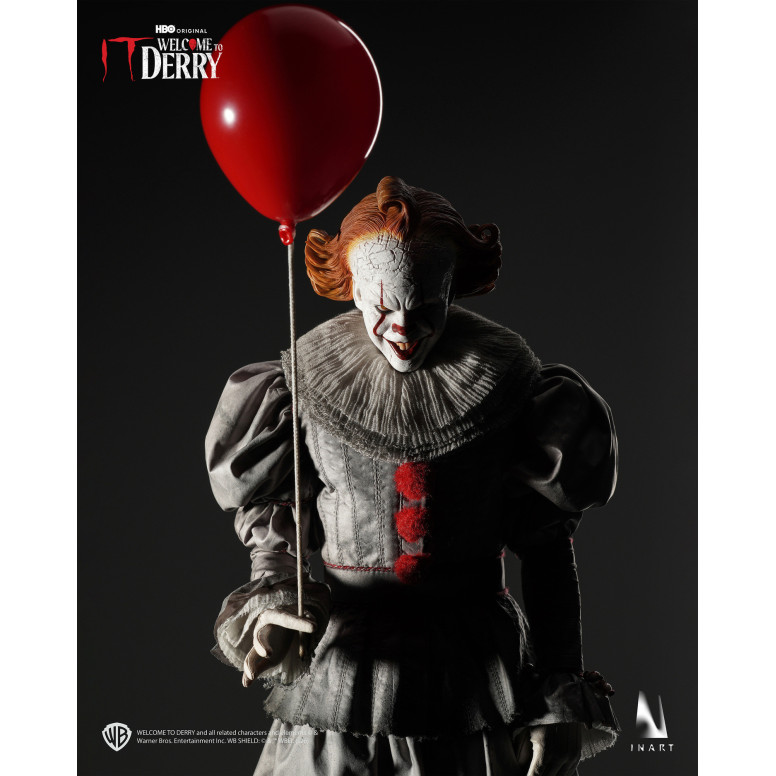 INART - Figurina da collezione Pennywise in scala 1/6 - IT: Benvenuti a Derry - Stagione 1