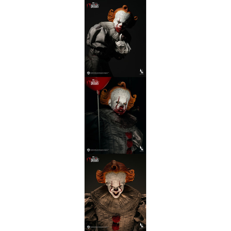 INART - Figurina da collezione Pennywise in scala 1/6 - IT: Benvenuti a Derry - Stagione 1