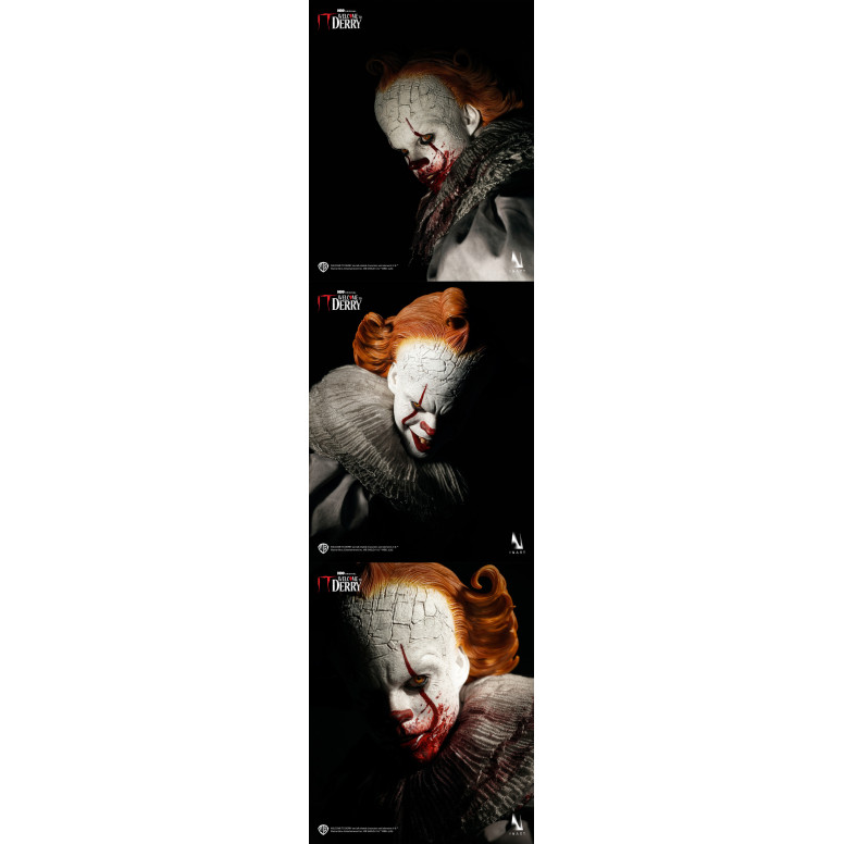 INART - Figurina da collezione Pennywise in scala 1/6 - IT: Benvenuti a Derry - Stagione 1