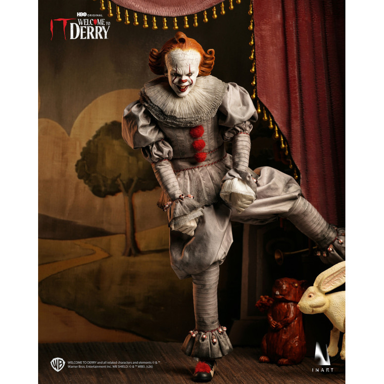 INART - Figurina da collezione Pennywise in scala 1/6 - IT: Benvenuti a Derry - Stagione 1