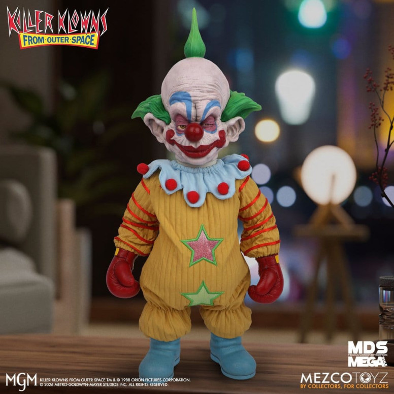 Mezco - I clown assassini venuti da un altro mondo - Mega Scale SHORTY - Mega Designer Serie Killer Klowns from Outer Space
