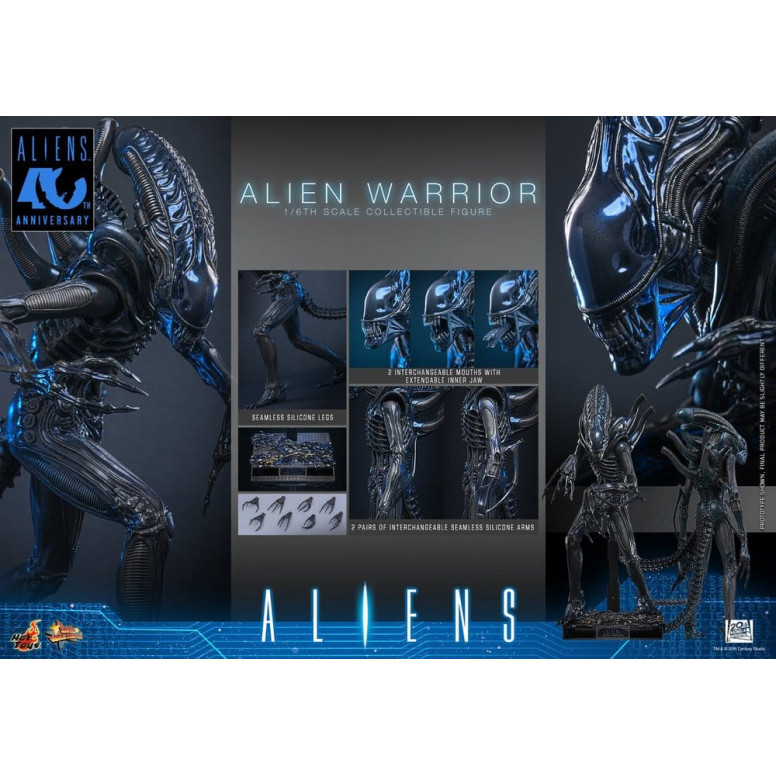 Hot Toys - Aliens  -  Alien Warrior v2 MMS scala 1/6