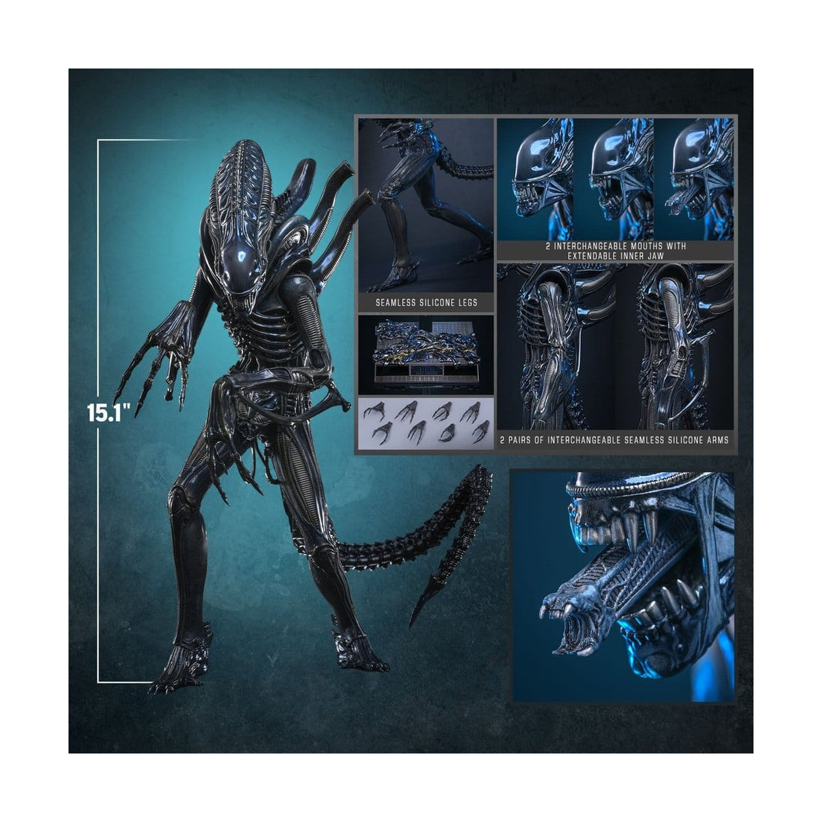 Hot Toys - Aliens  -  Alien Warrior v2 MMS scala 1/6
