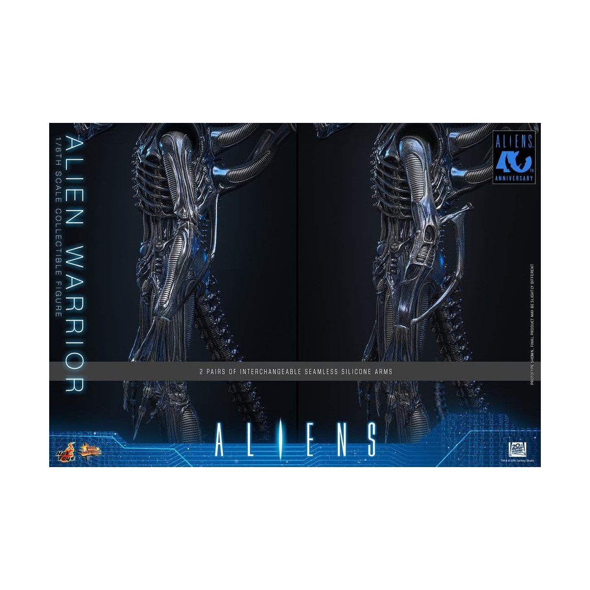 Hot Toys - Aliens  -  Alien Warrior v2 MMS scala 1/6