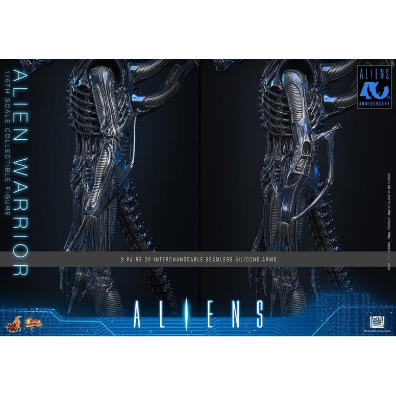 Hot Toys - Aliens  -  Alien Warrior v2 MMS scala 1/6