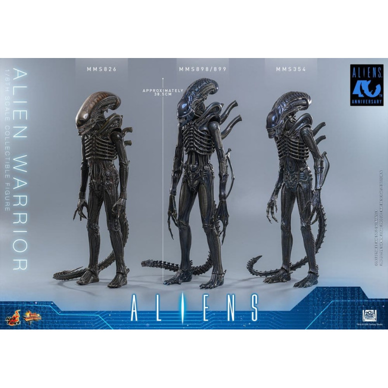 Hot Toys - Aliens  -  Alien Warrior v2 MMS scala 1/6